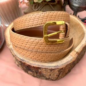 Picture of Lady Belt, Brown Light Classic Pebble