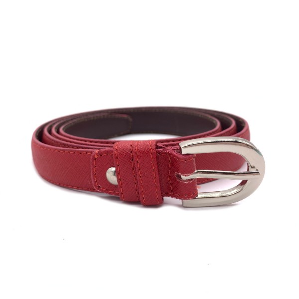 Picture of Lady Belt, Red Classic Pebble