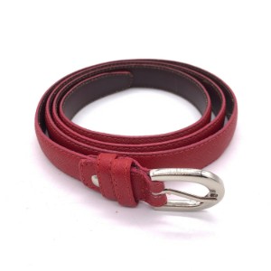 Picture of Lady Belt, Red Classic Pebble