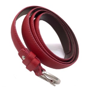 Picture of Lady Belt, Red Classic Pebble