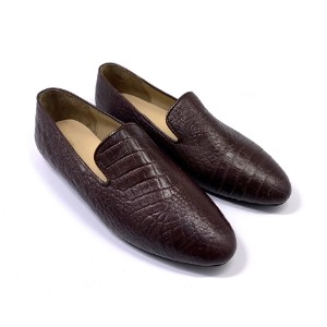 Picture of Miss Loafers, Brown Crocodile