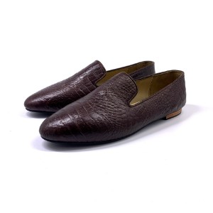 Picture of Miss Loafers, Brown Crocodile