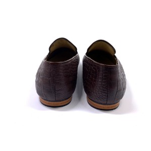 Picture of Miss Loafers, Brown Crocodile